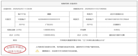 015 鶴山湖北商會(huì)短短兩天就籌集款項(xiàng)13.8萬(wàn)元，并速匯武漢市慈善總會(huì)。.jpg